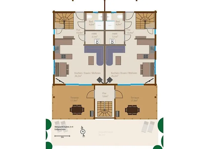 Dom wakacyjny Bergwaldchalet Wellness 5 Schierke